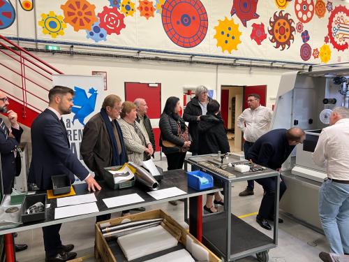 Visite de Monsieur Xavier PELLETIER