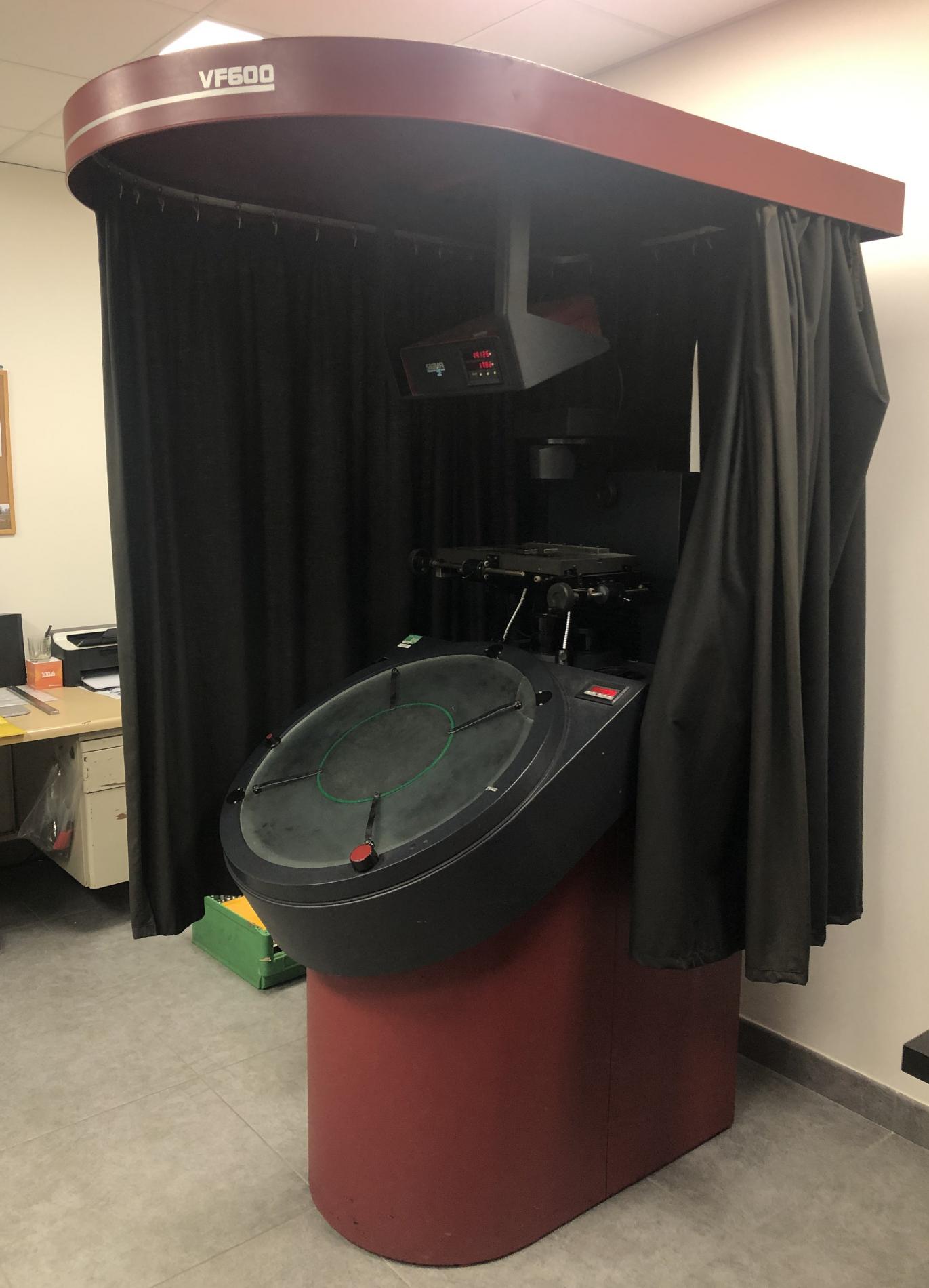 Projecteurs de profil avec visualisation